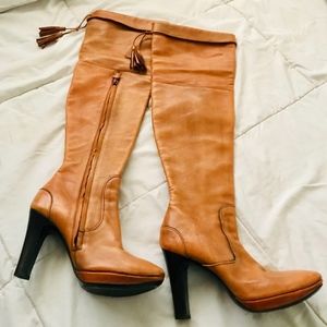 COSTUME NATIONAL OVER THE KNEE BOOTS - SIZE 38 1/2